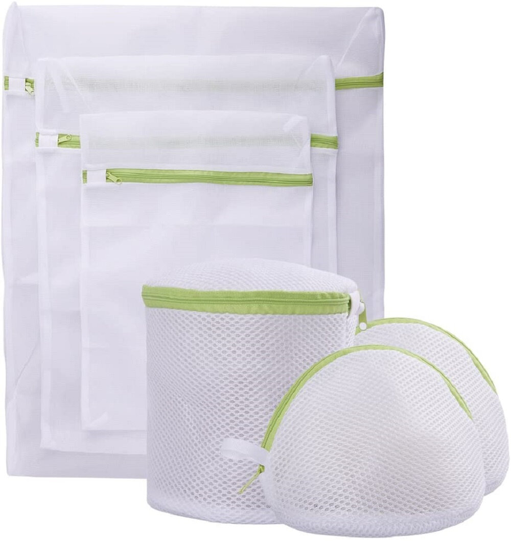 Laundry Wash Bag Mesh Dedicates Bra Washing Bag with Zipper Lingerie 