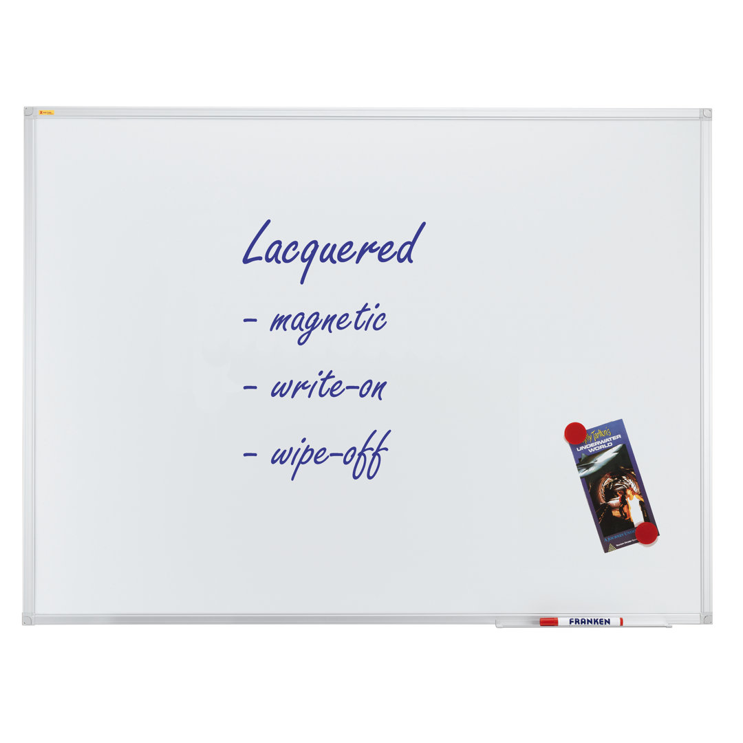 ClearAmbient Magnetisches Whiteboard X-tra!Line® Größe: 120 cm H x 180 cm B x 3 cm T