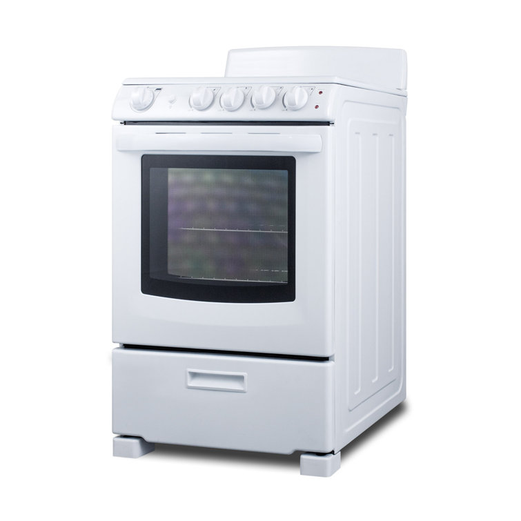 24 inch smooth top electric range