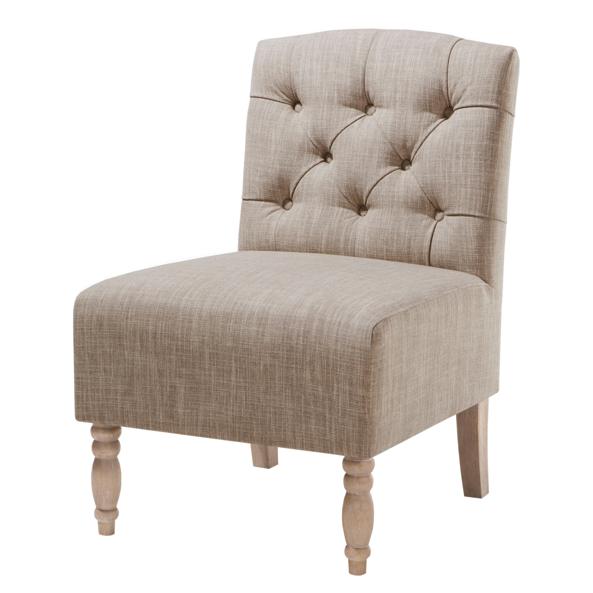 Olivet 22.37” Wide Tufted Slipper Chair