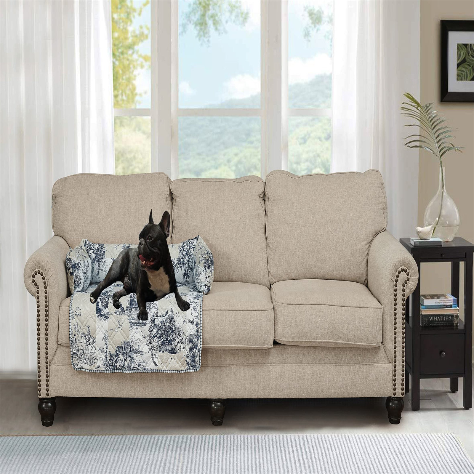 bolstered couch protector