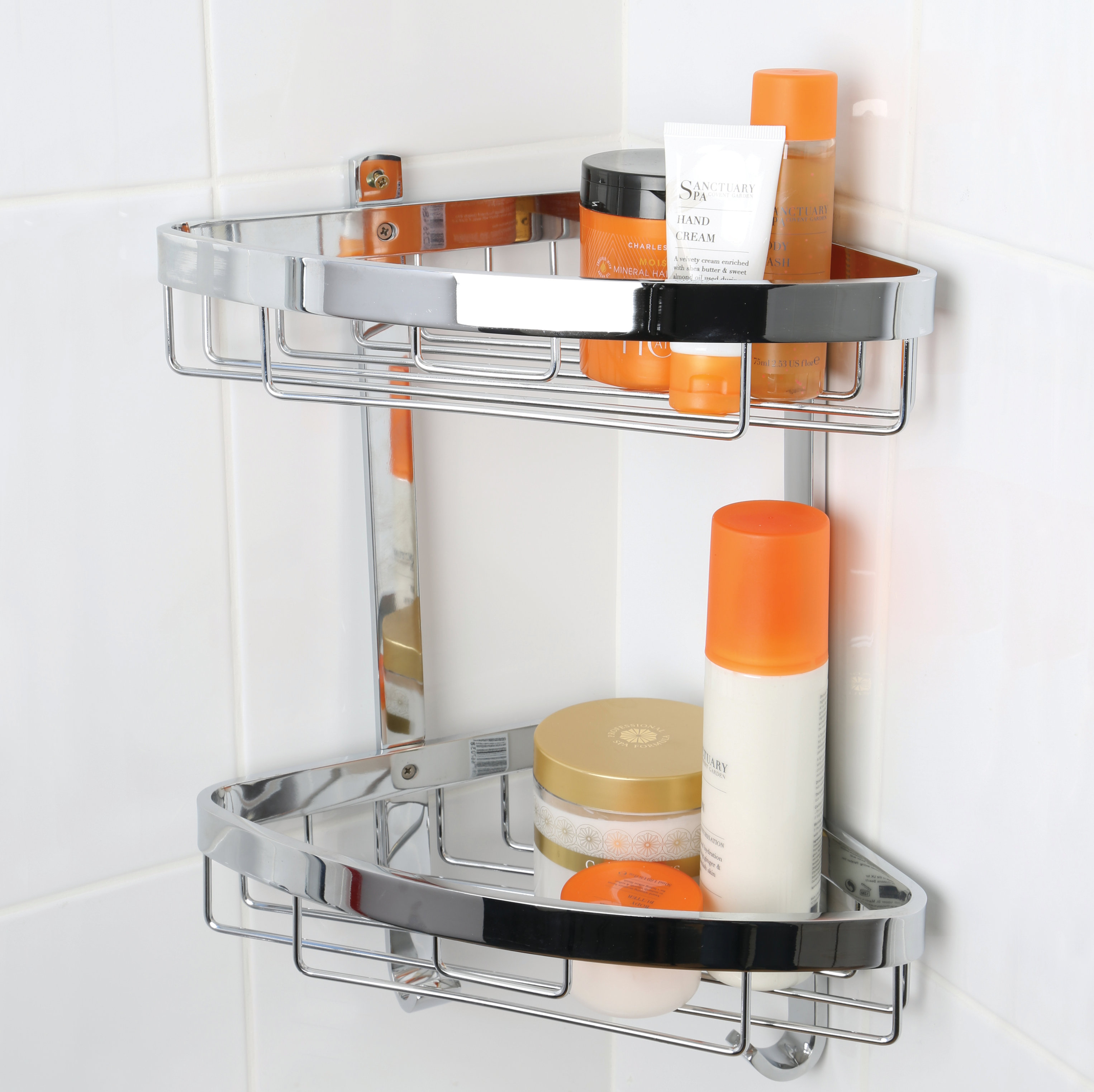 Rebrilliant Ellingson Drill & Screw Mount Shower Caddy Wayfair