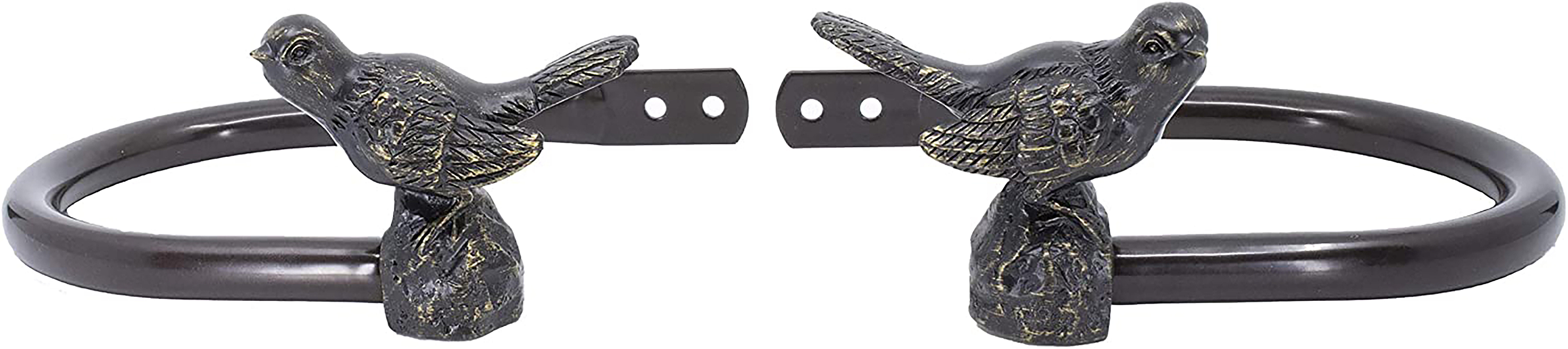 Meriville Stainless Steel 5'' Curtain Holdback & Reviews Wayfair