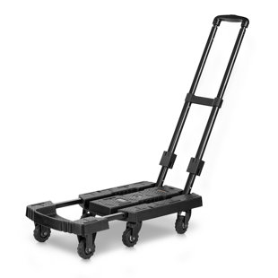 Piano Moving Dolly Also Moves Couches Boxes Mount-It 2 Pack Fridges Small Platform Dolly Each Securely Holds 220 Pounds Square Dolly Cart Smoothly Rolls Without Harming Floors 