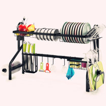Wall Mounted Dish Drying Rack | Wayfair
