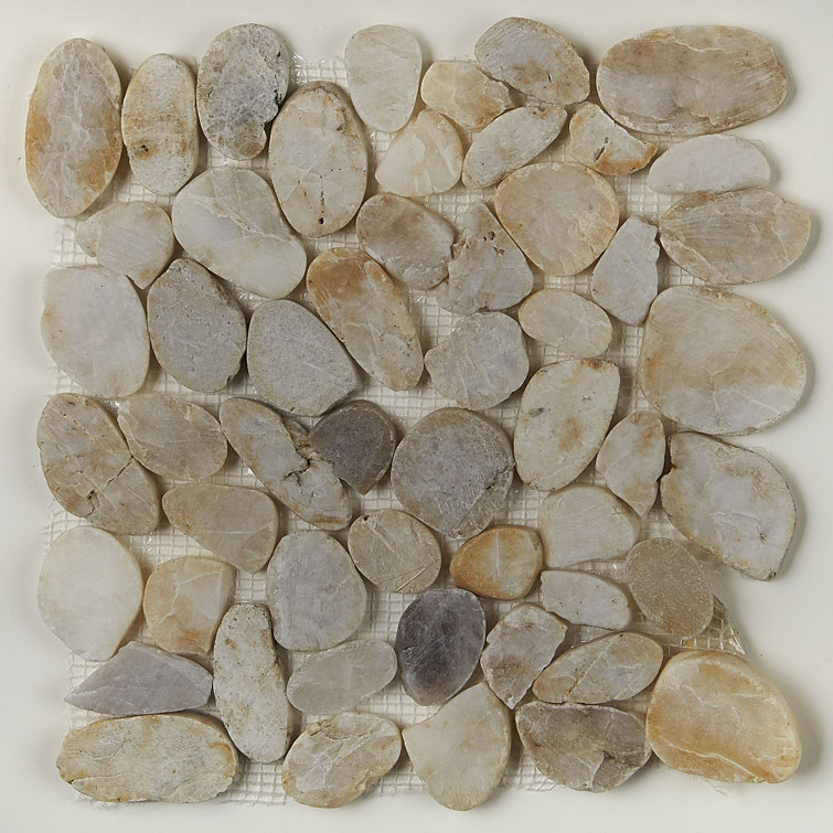 Itona Tile Random Sized Natural Stone Mosaic Wall & Floor Tile ...