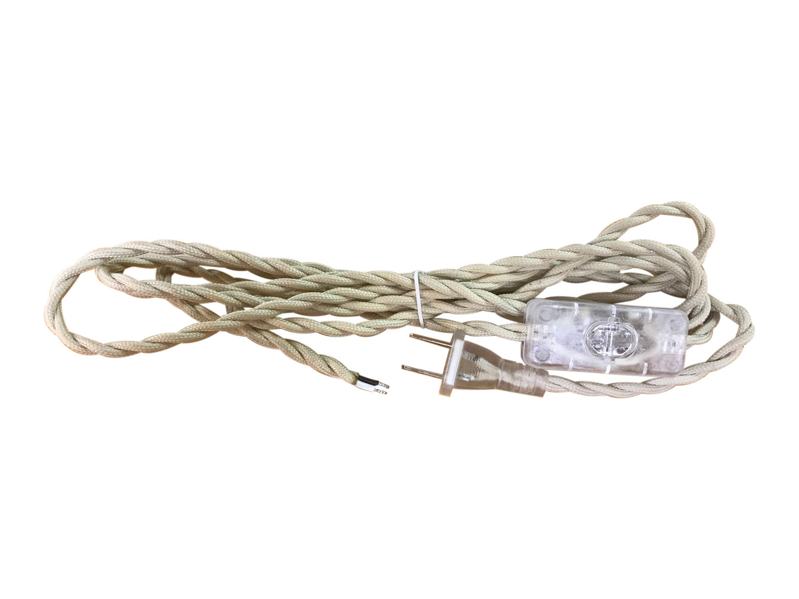 RoyalDesigns Twisted Fabric Covered Lamp Cord Wayfair