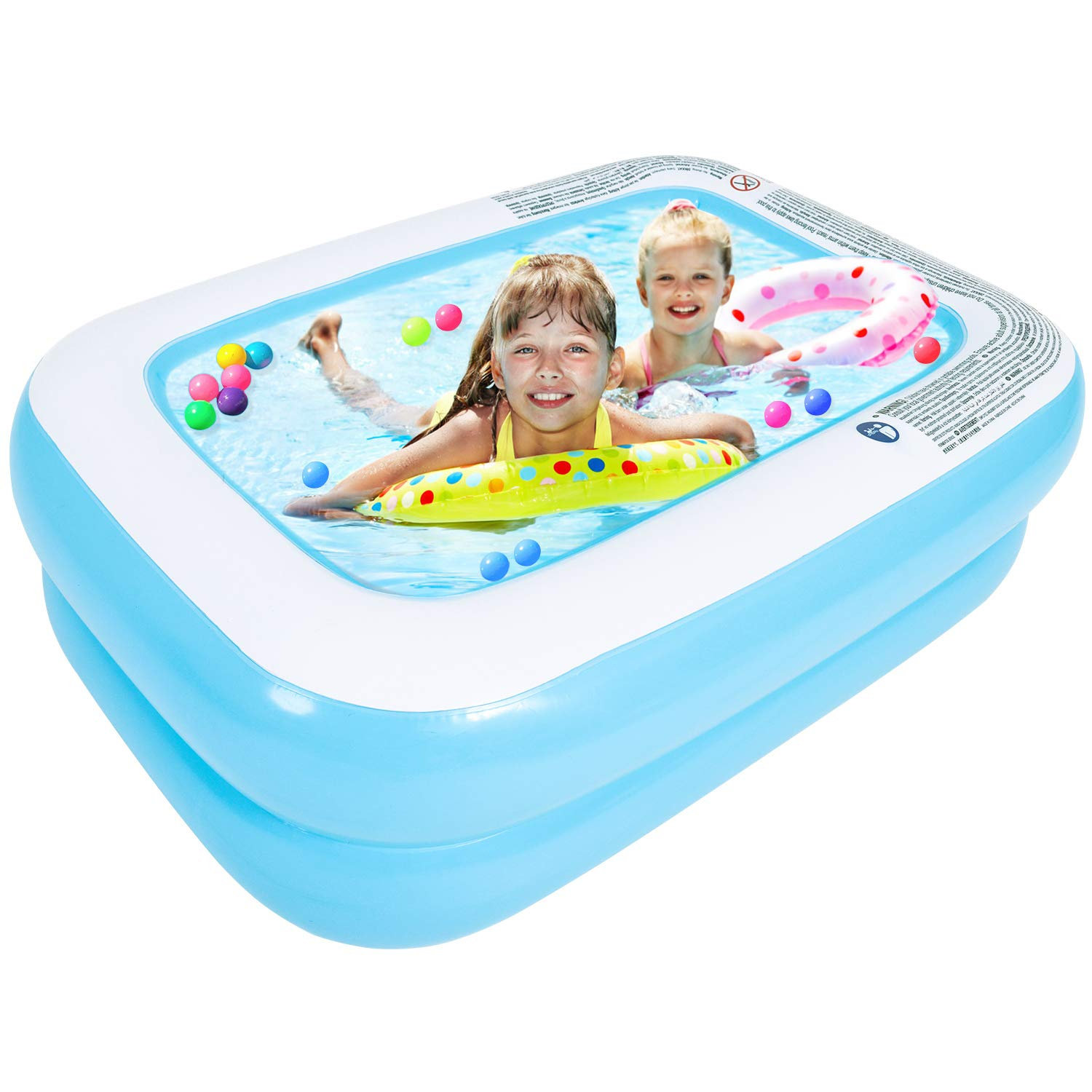 TrueNorth 2 ft x 6 ft Plastic Kiddie Pool Wayfair