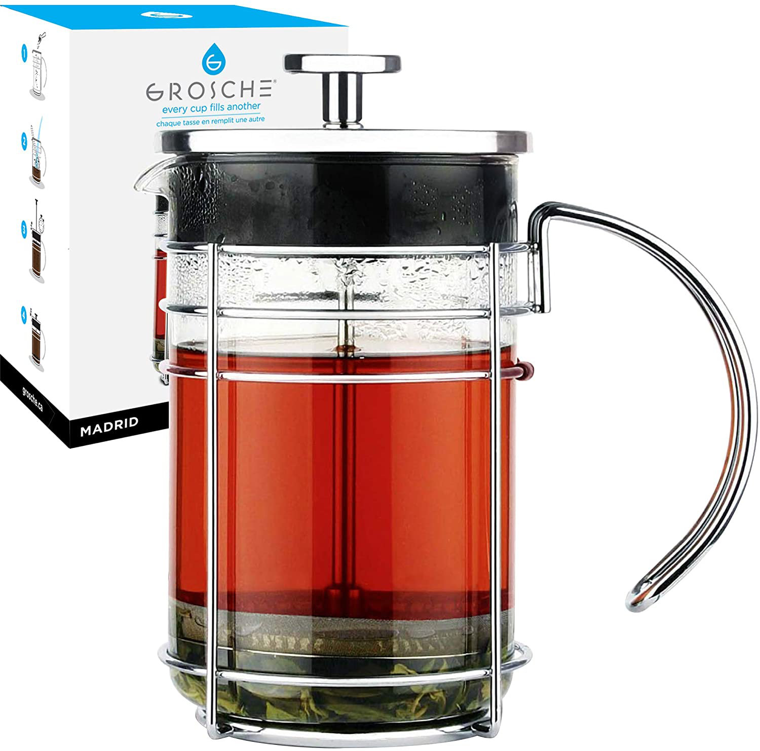 Cup Madrid French Press Coffee Maker 