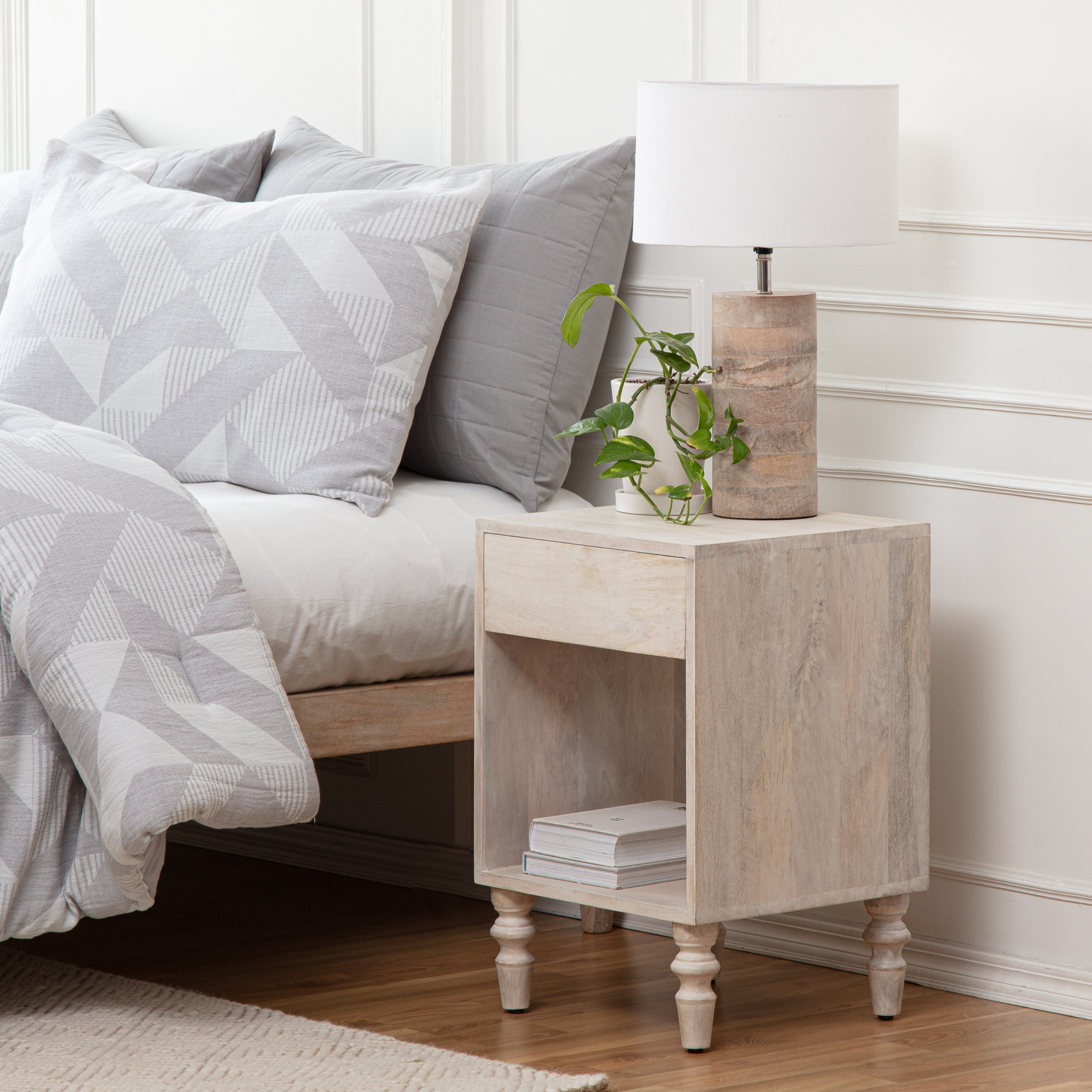 Kelly Clarkson Home Orleans Solid Wood Nightstand & Reviews Wayfair