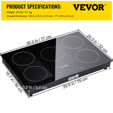 laptronix double induction hob