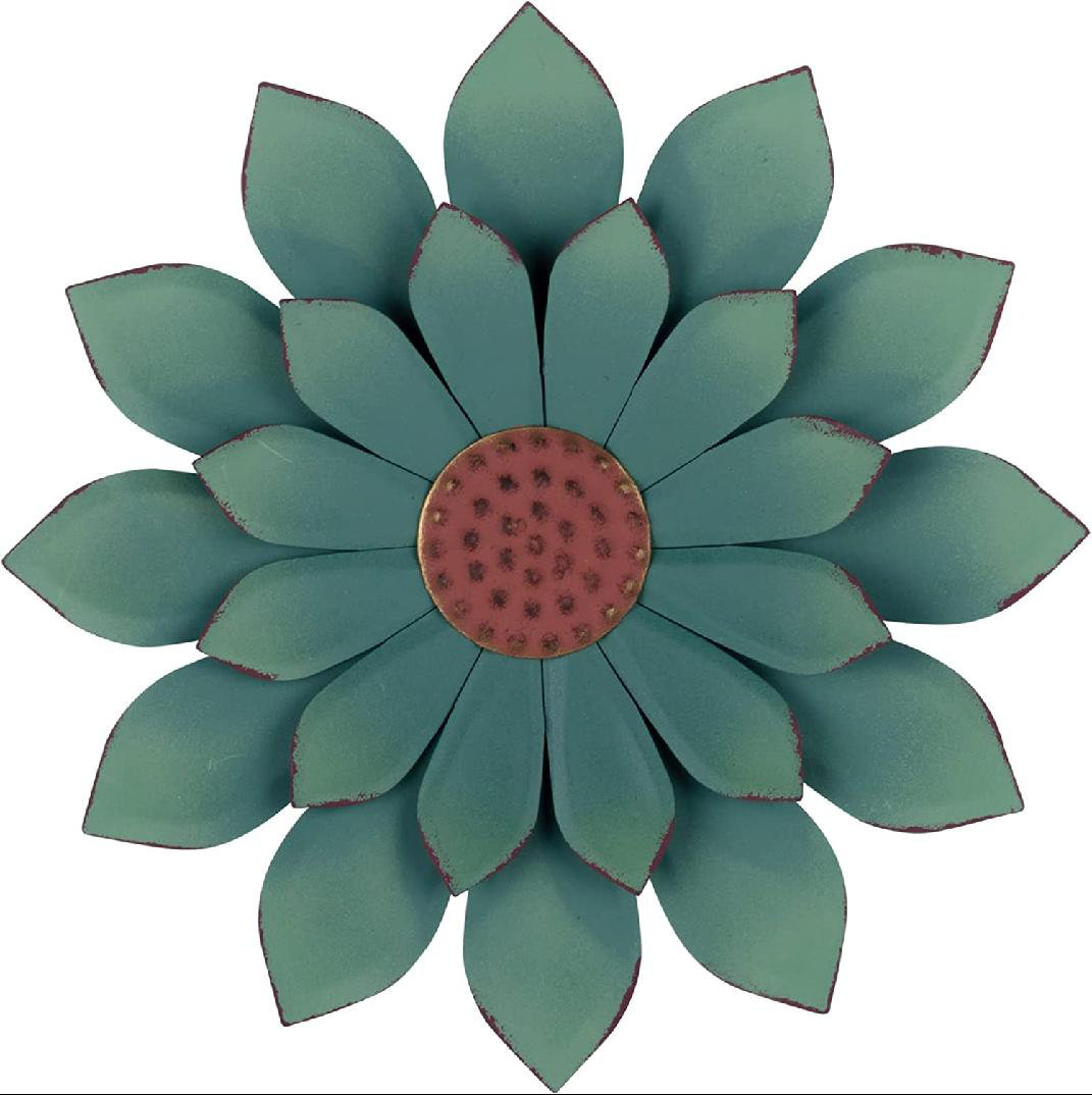 Bungalow Rose Metal Flower Wall Décor Wayfair