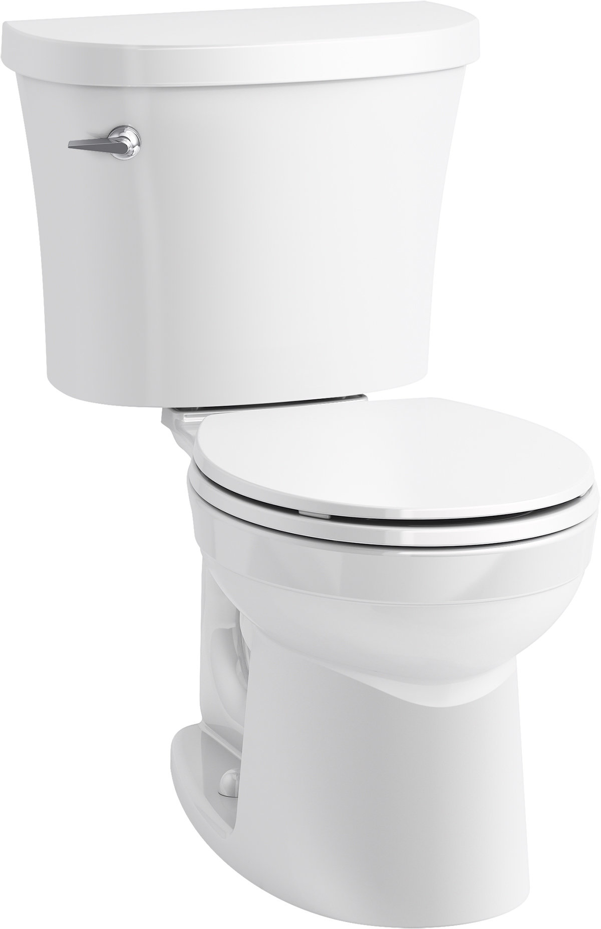 Kohler Kingston 1.28 GPF (Water Efficient) Round TwoPiece Toilet (Seat