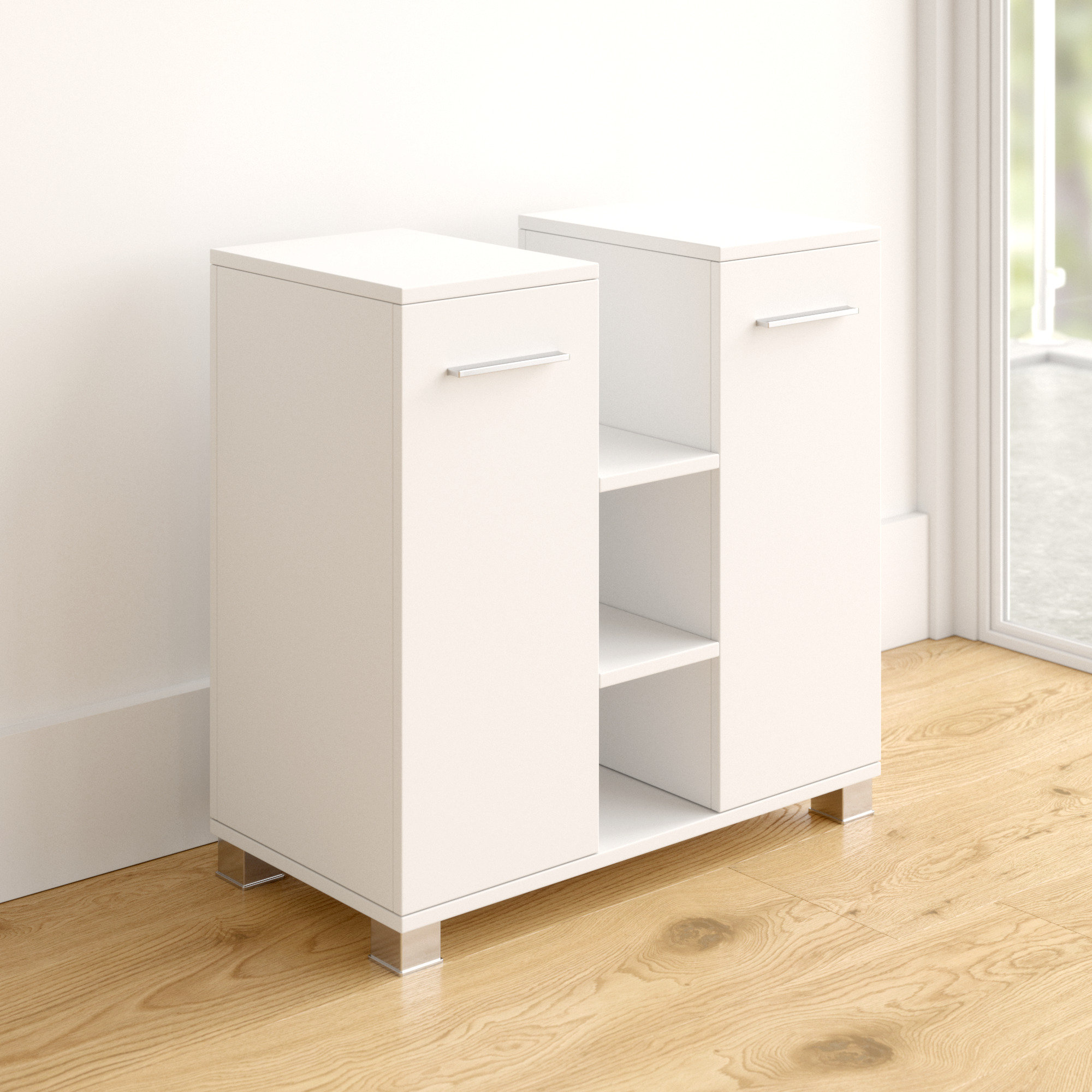 Zipcode Design Haylee 70cm FreeStanding Under Sink Storage Unit