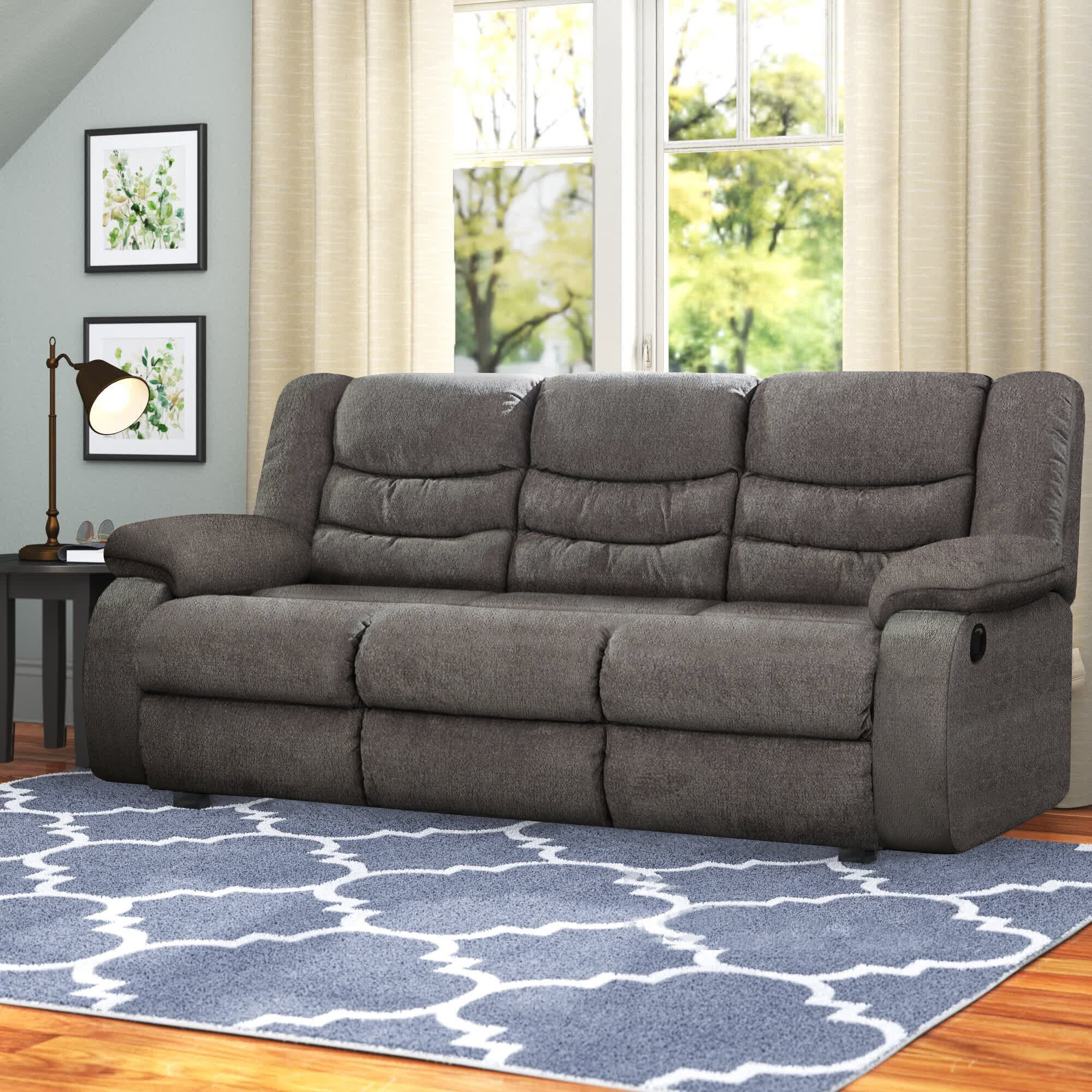 Drennan 87” Pillow Top Arm Reclining Sofa