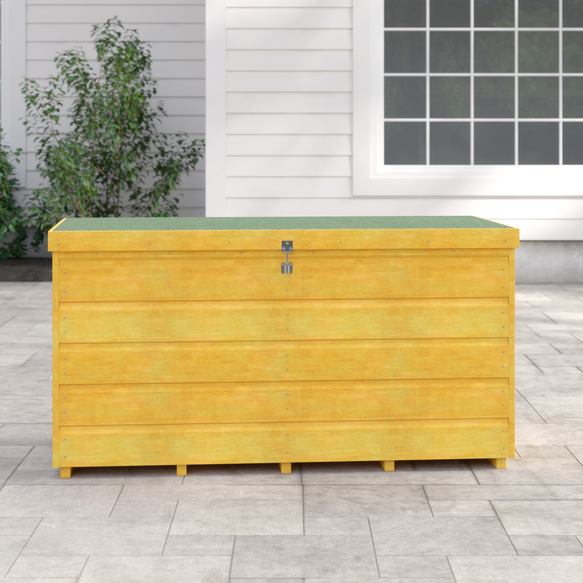 Shire Sheds 322 Litres Wooden Storage Box Wayfair.co.uk