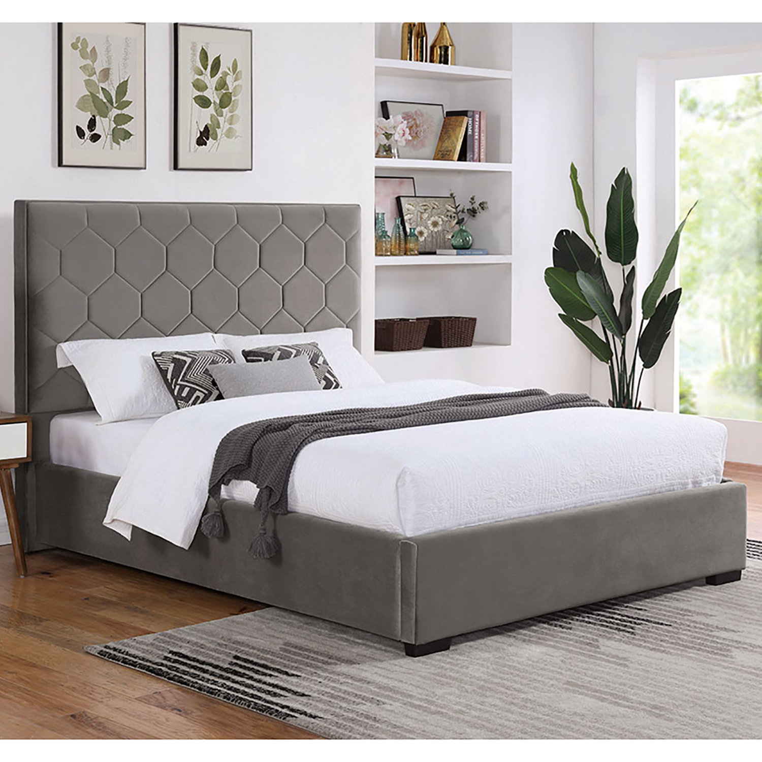 EnitialLab Boulee Upholstered Bed Wayfair Canada