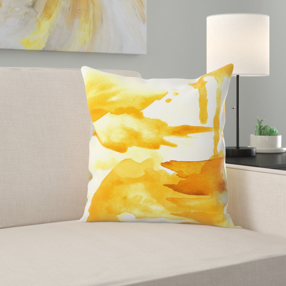 spring color throw pillows