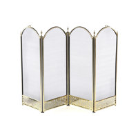 Steel Fireplace Screen