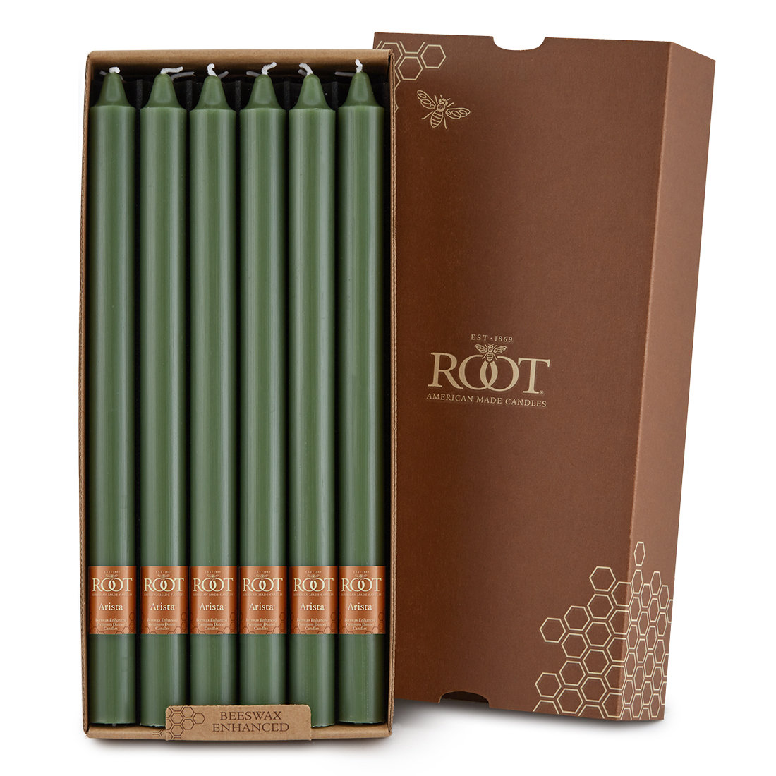 Root Candles Unscented Taper Candle & Reviews Wayfair