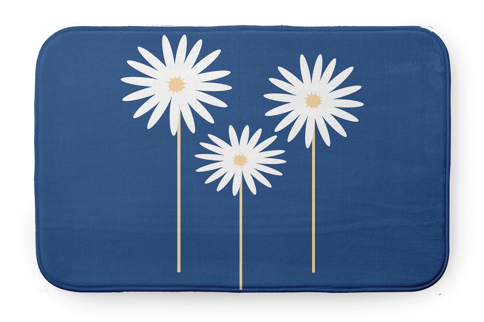 Bless international Floral Print Bath Mat Wayfair