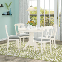 busca white dining set