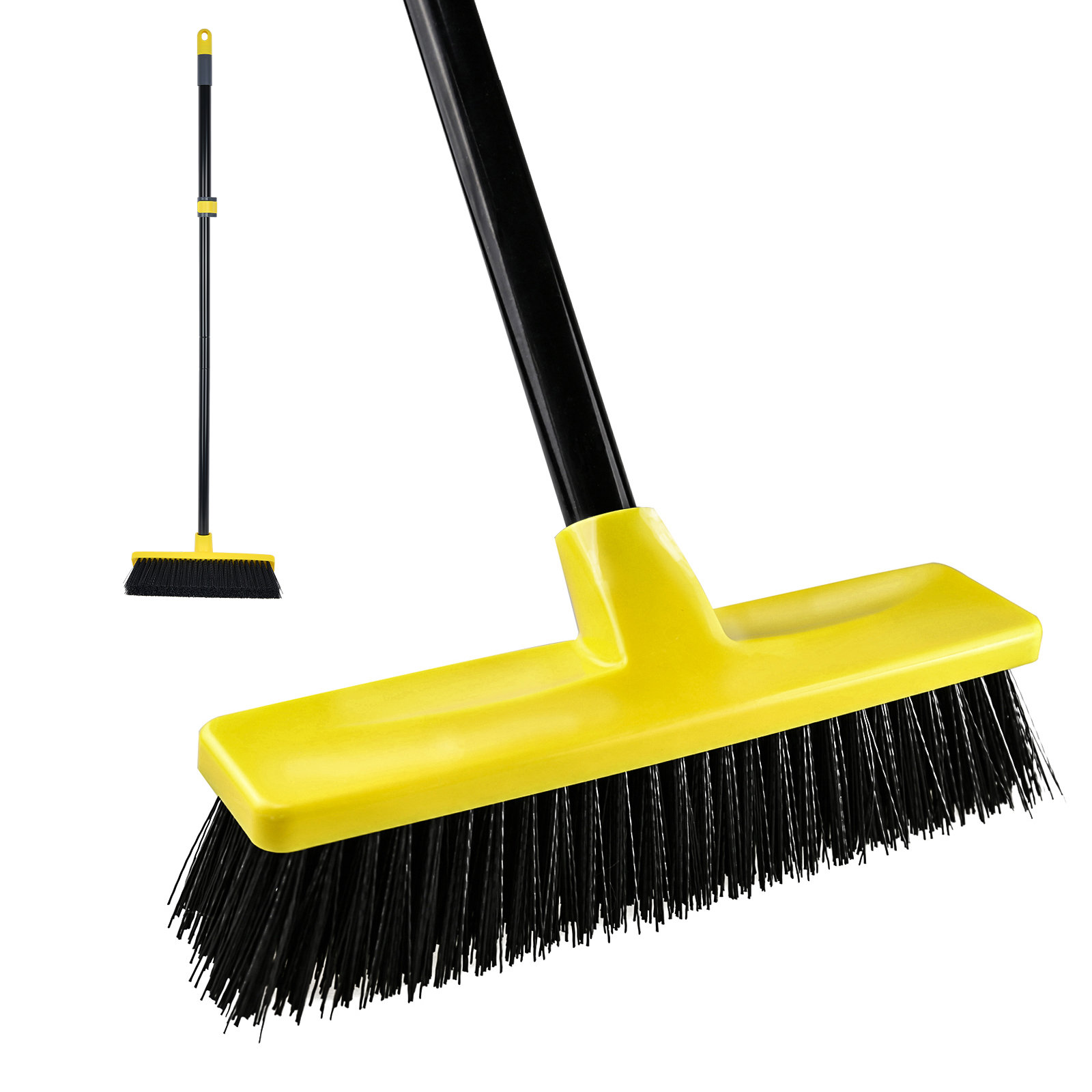 TreeLen Telescopic Extension Pole Push Broom Wayfair