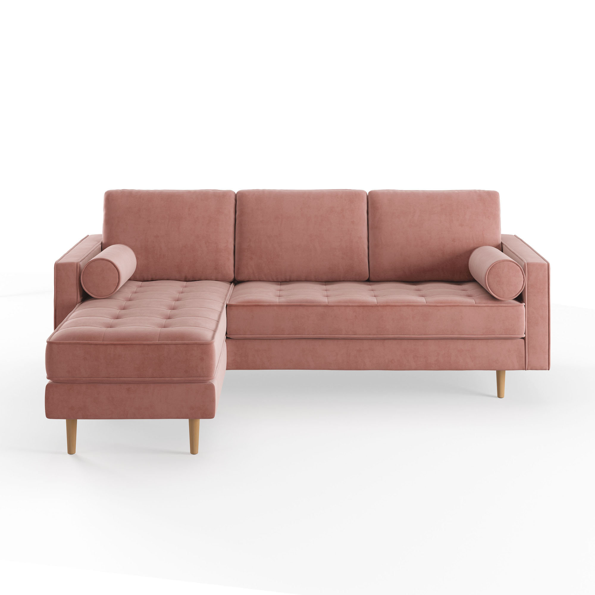 Luo 84″ Wide Reversible Sofa and Chaise