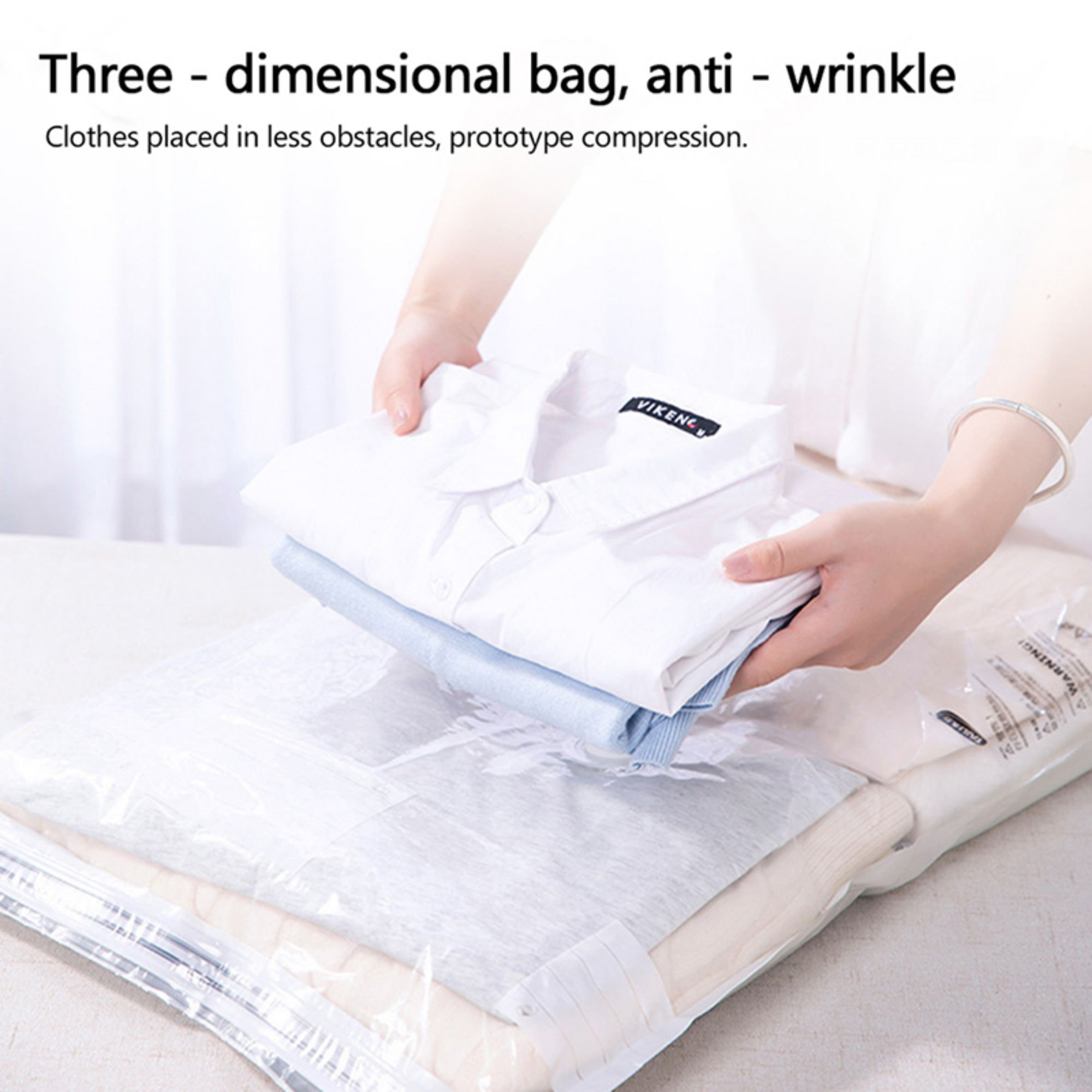 Aike Home 4 Piece Vacuum Compression Bag Set Wayfair
