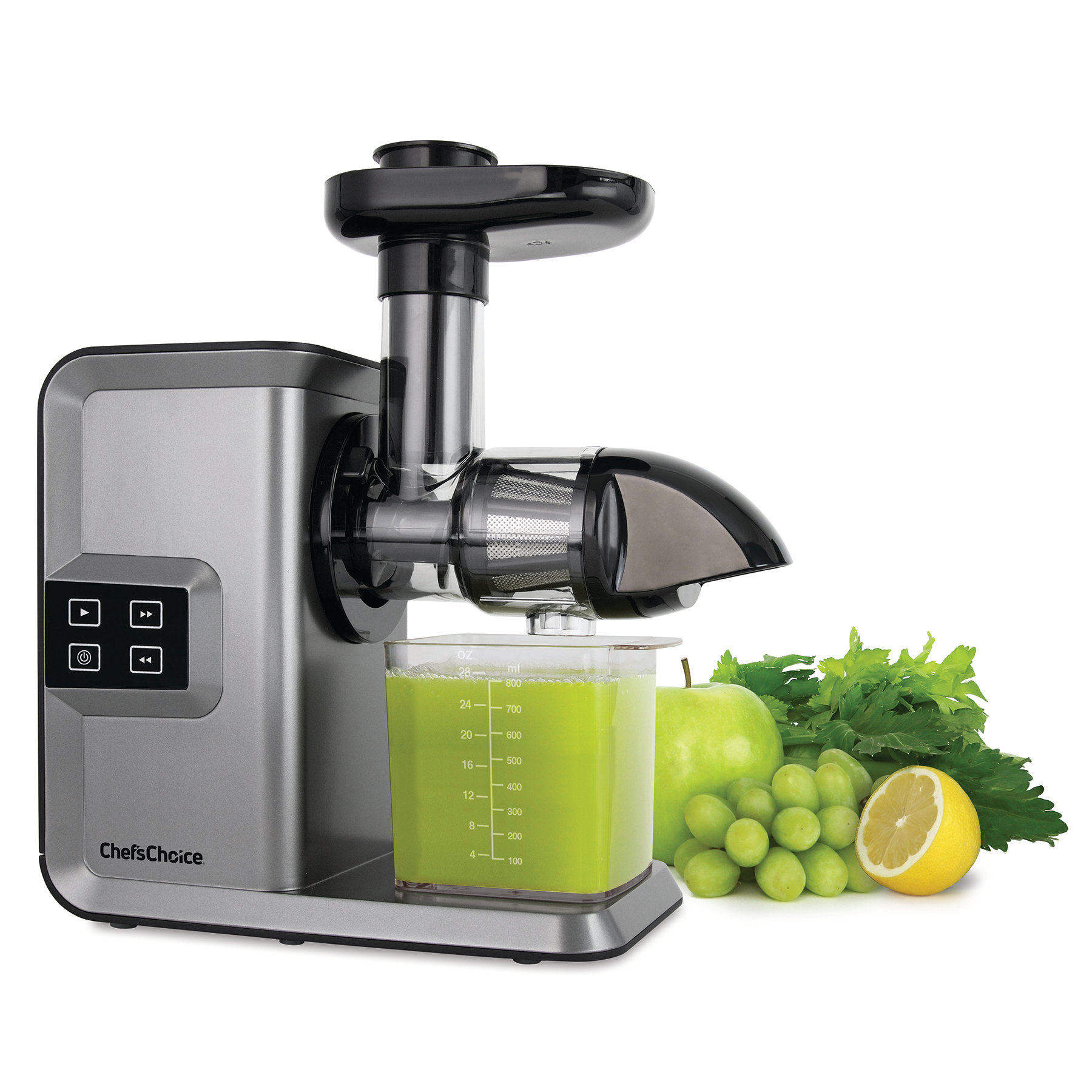Chef sChoice Horizontal Cold Press Masticating Juicer & Reviews Wayfair