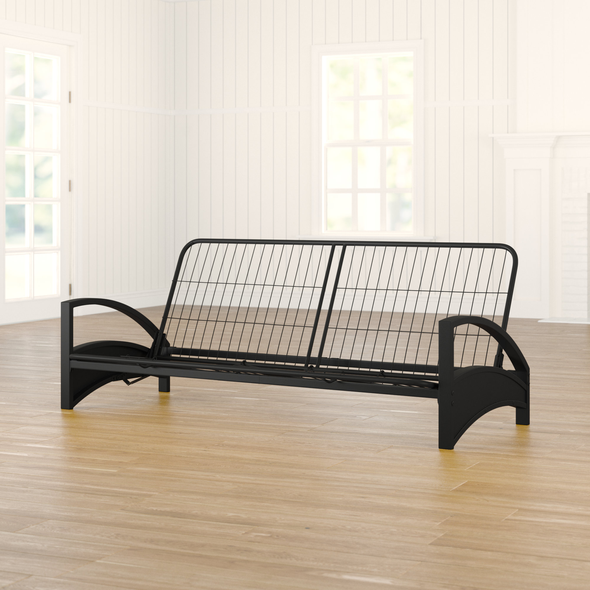Latitude Run® 77" Metal Futon Frame & Reviews Wayfair