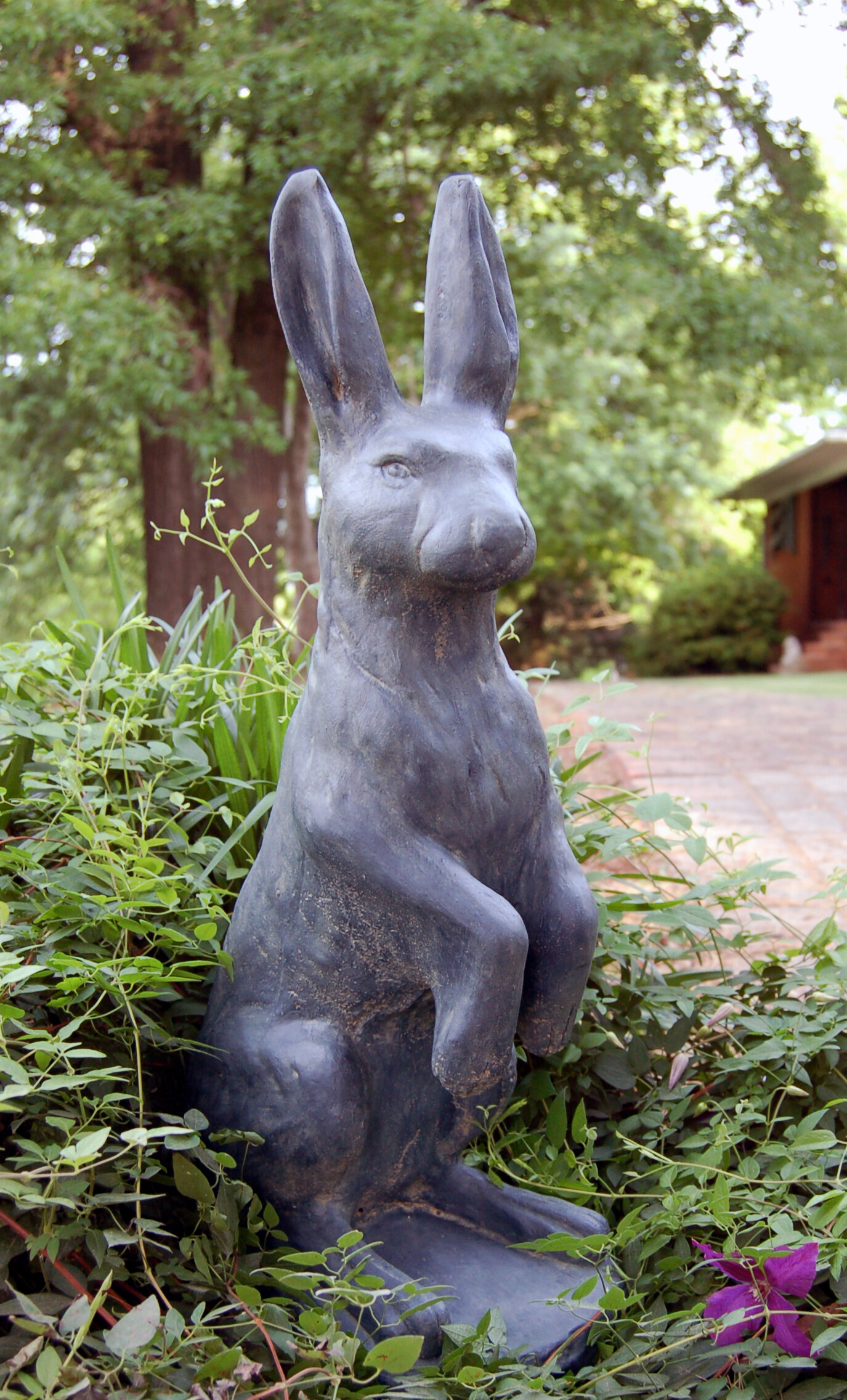 Darby Home Co O Kean Classic Hare Garden Statue & Reviews | Wayfair