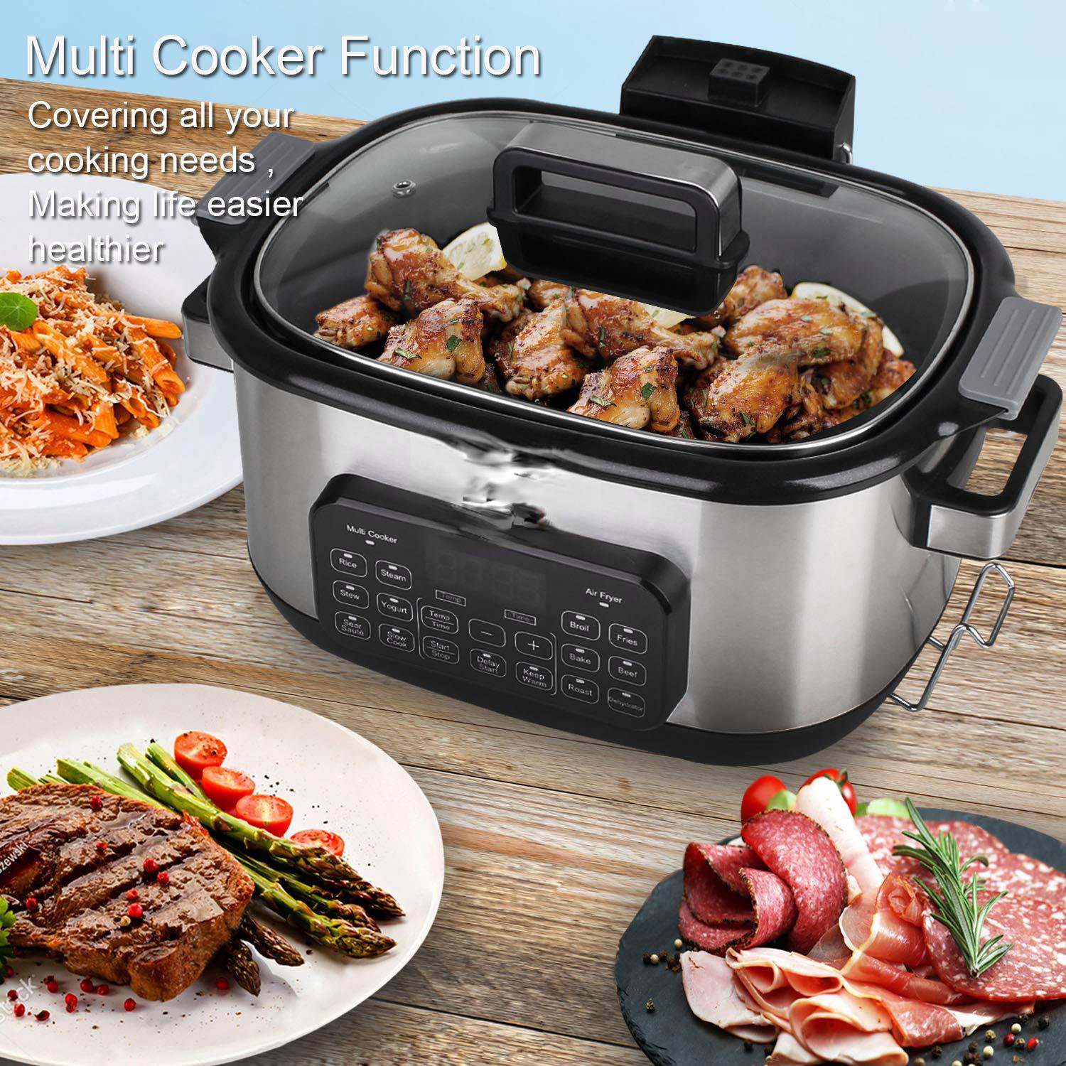 air fryer rice cooker in one
