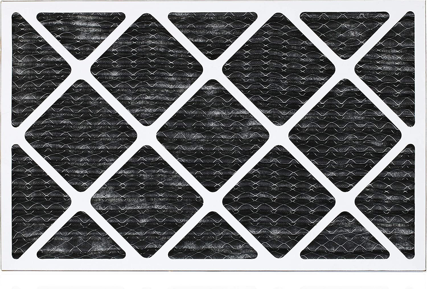 Filterbuy 10x30x1 Air Filter MERV 8 Odor Eliminator, Pleated HVAC AC