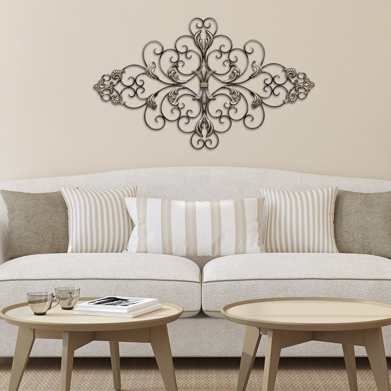 Ophelia & Co. Distressed Scroll Wall Décor & Reviews | Wayfair