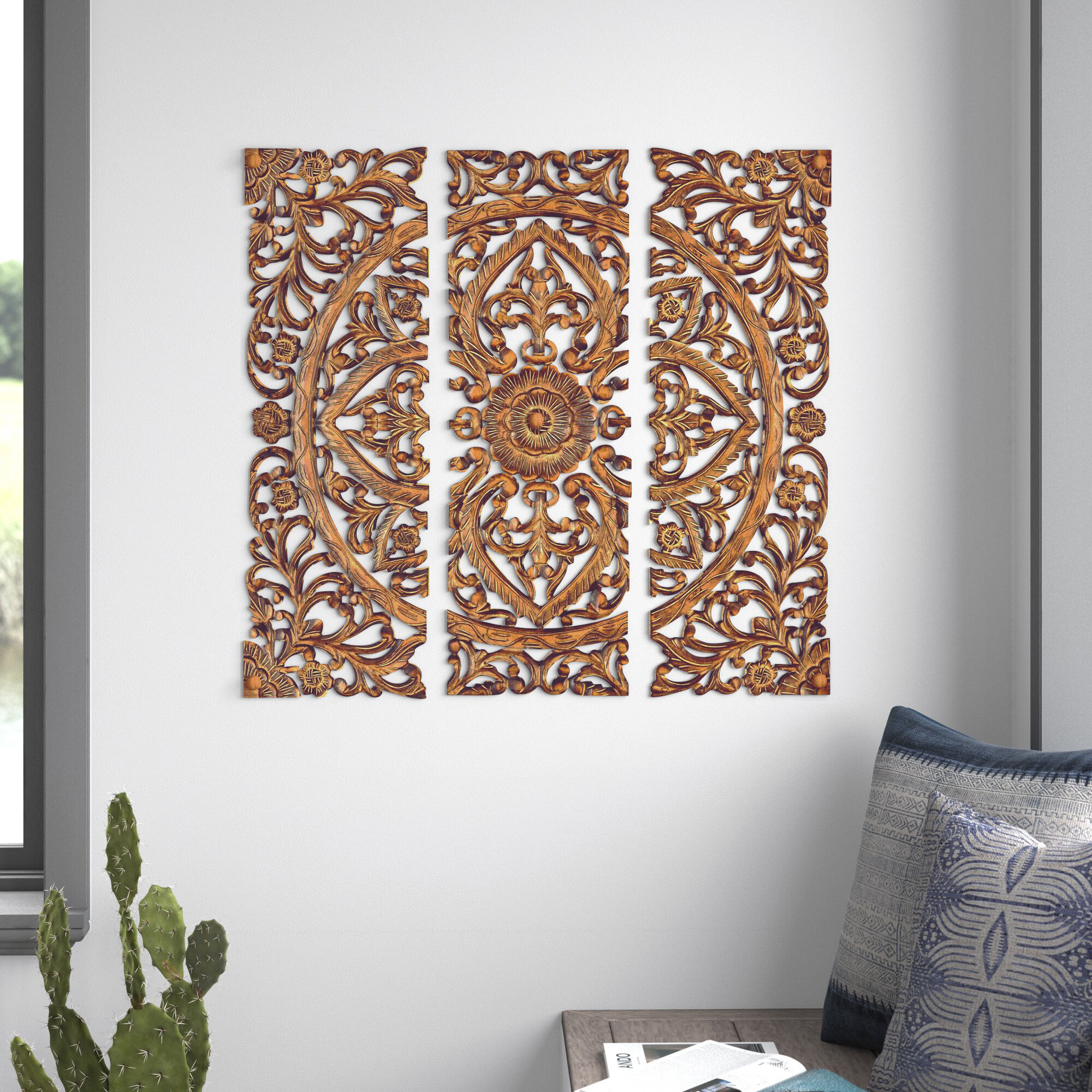 Bungalow Rose 3 Piece Lincoln Wall Décor Set & Reviews Wayfair