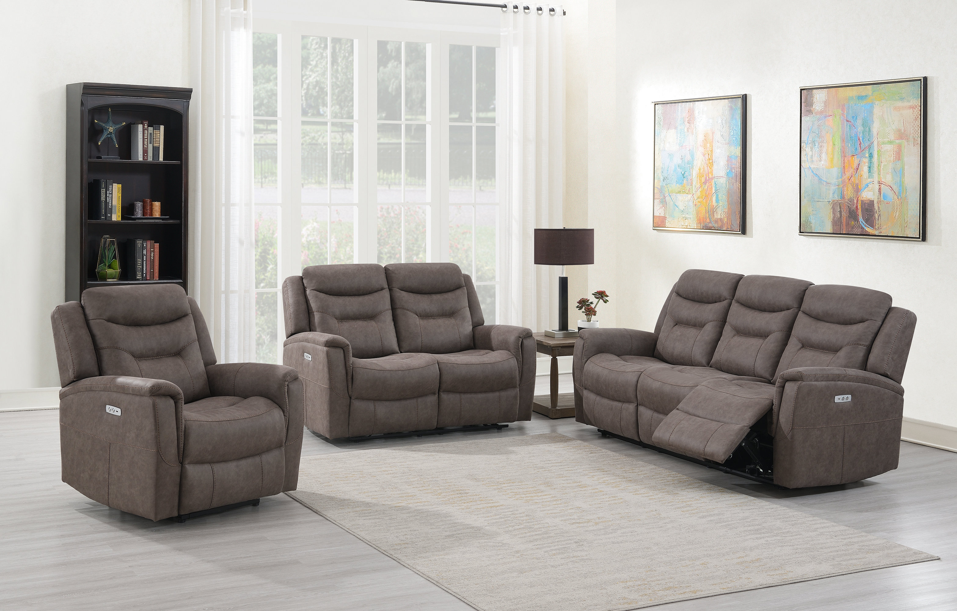 Annaghmore Agencies Harrogate Reclining Configurable Sofa Set Wayfair