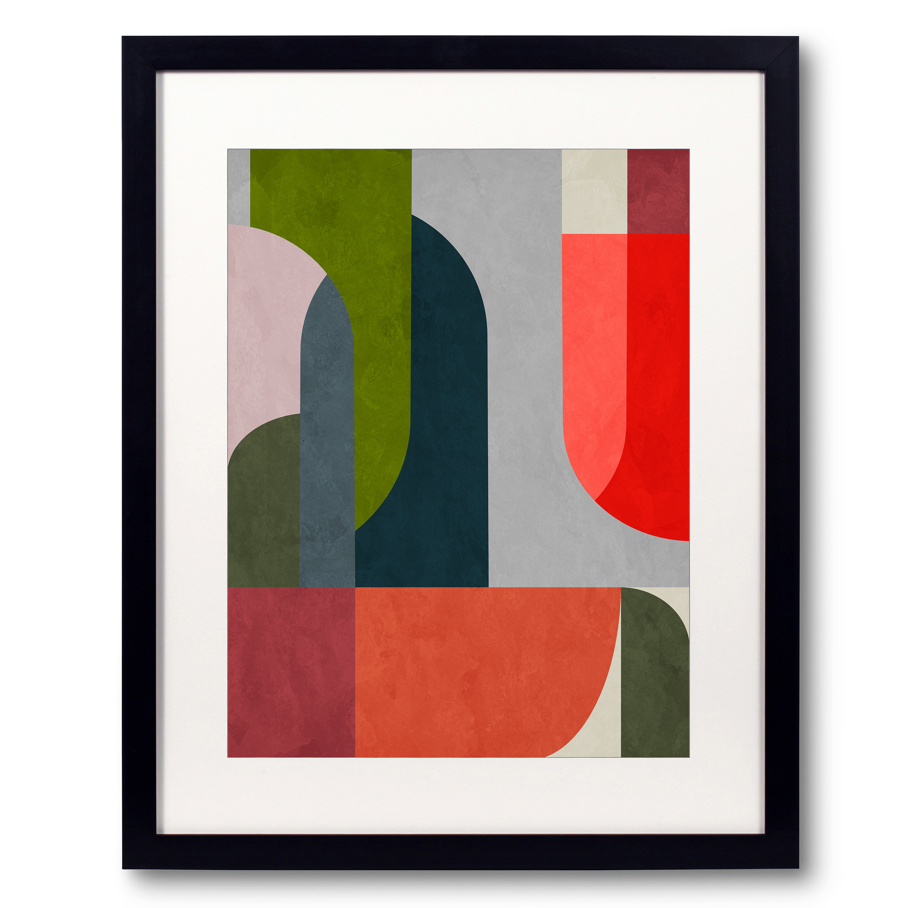 Made & Curated Rounded Parts Rounded Parts by Angel Estevez Print