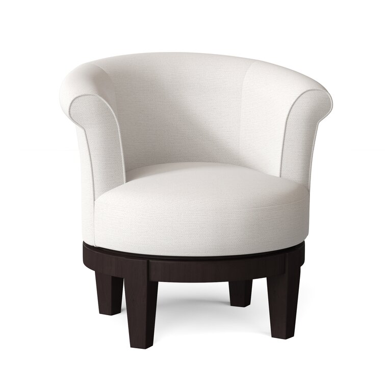 Hanover Upholstered Swivel Barrel Chair