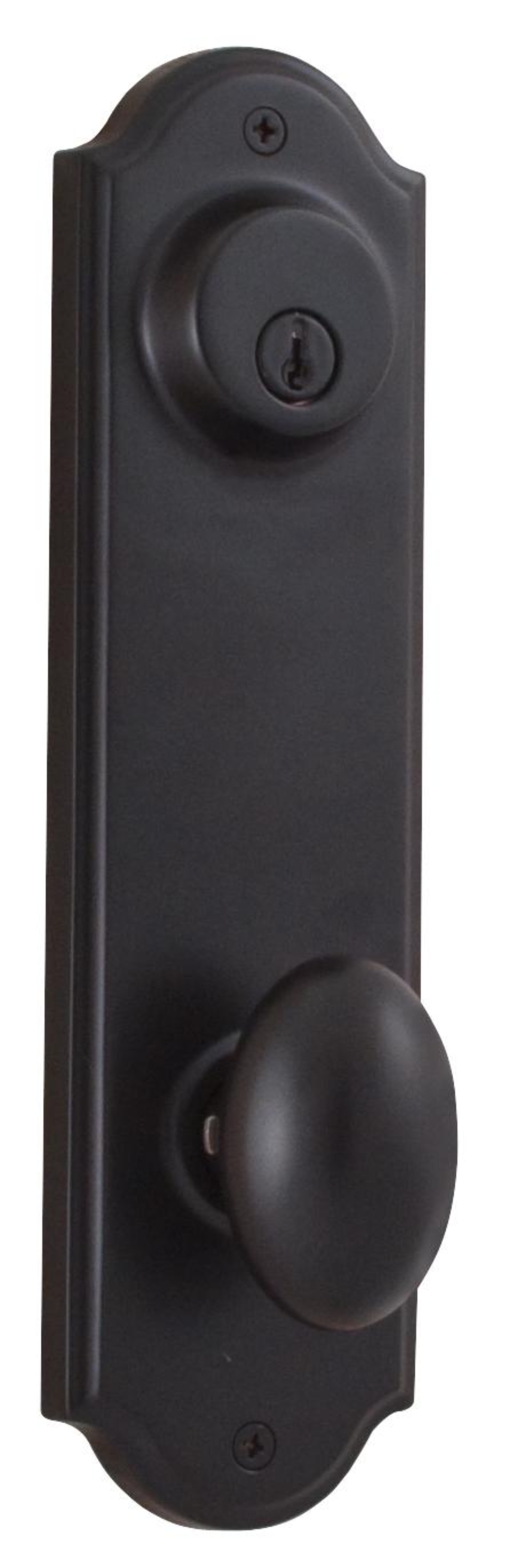 Weslock Mansion / Philbrook Double Cylinder Interior Knob Set (Exterior