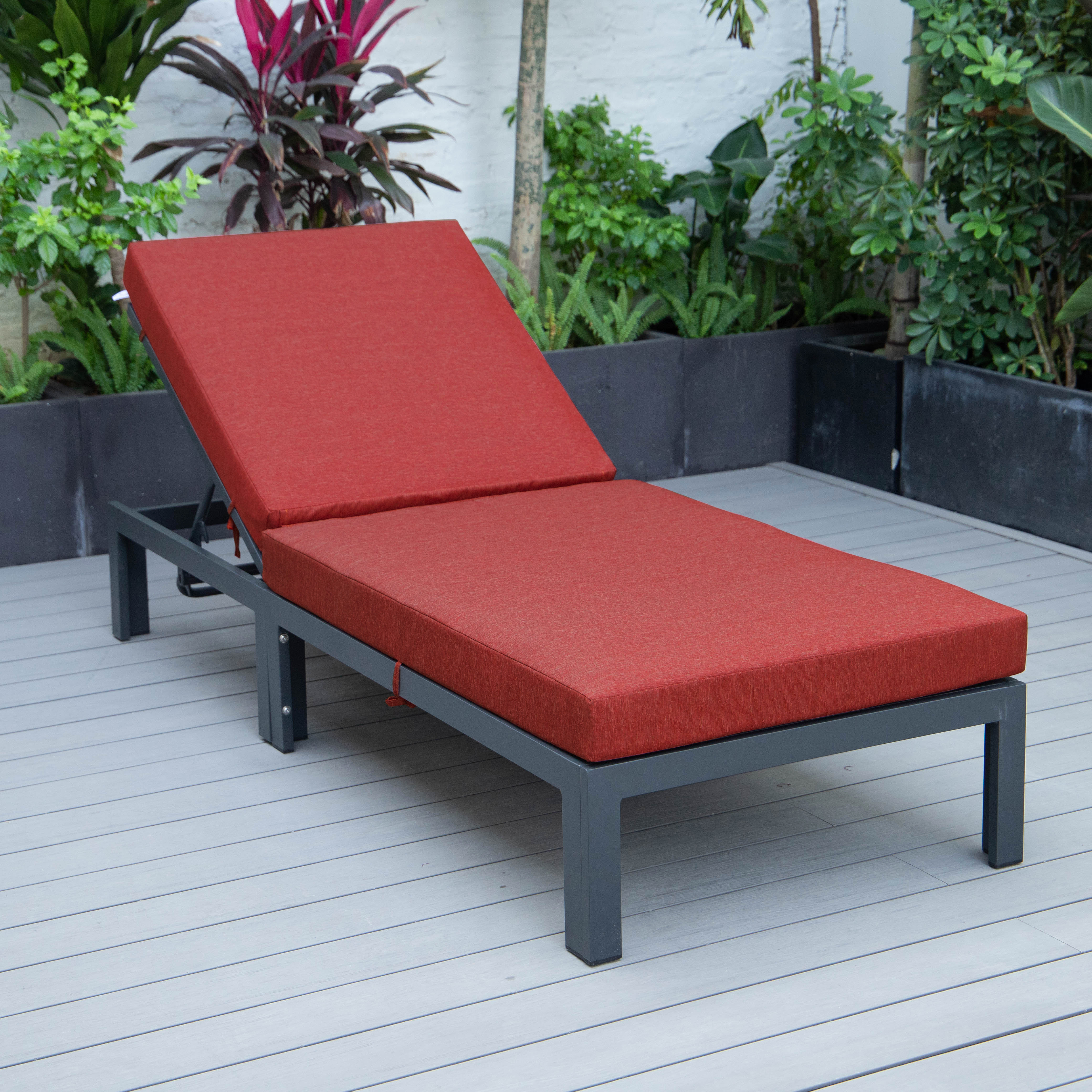 Orren Ellis Outdoor Metal Chaise Lounge Wayfair