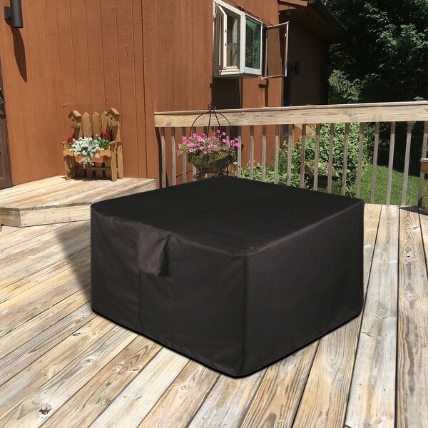 Square Fire Cover Heavy Duty Outdoor/Patio Firepit Table Cover Waterproof Sale 