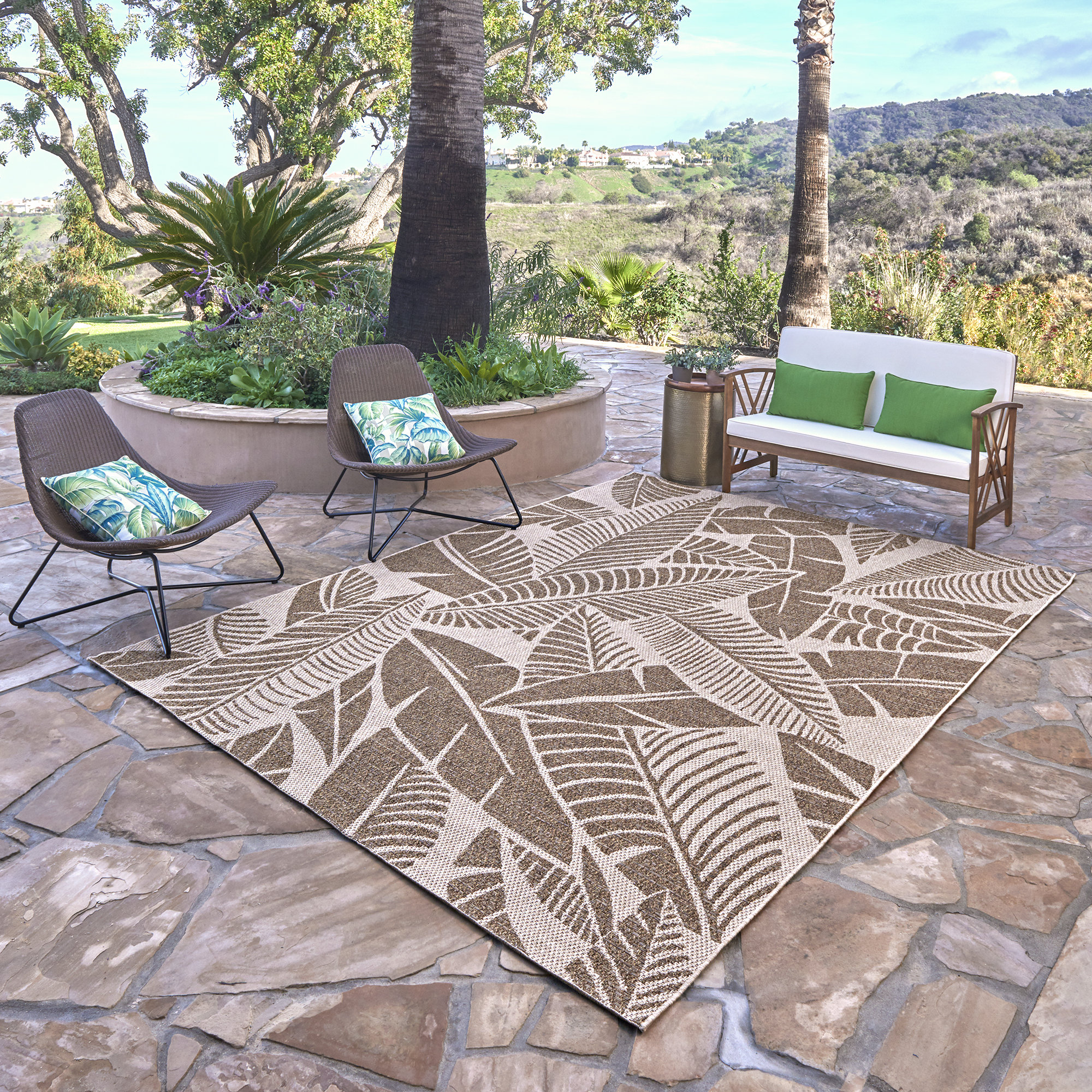 Indoor/Outdoor Rug From Studio By Brown Jordan Tremont Trellis at ...