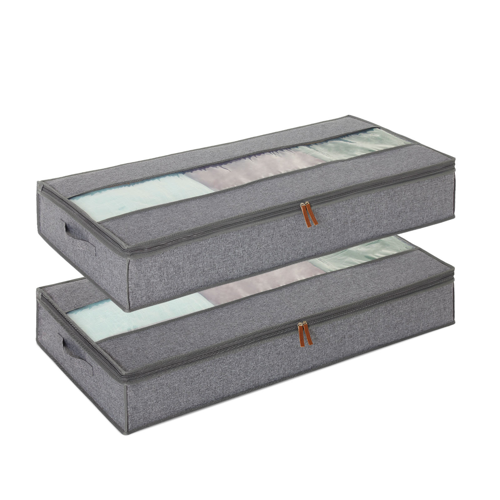 Rebrilliant Fabric Underbed Storage Set Wayfair.co.uk