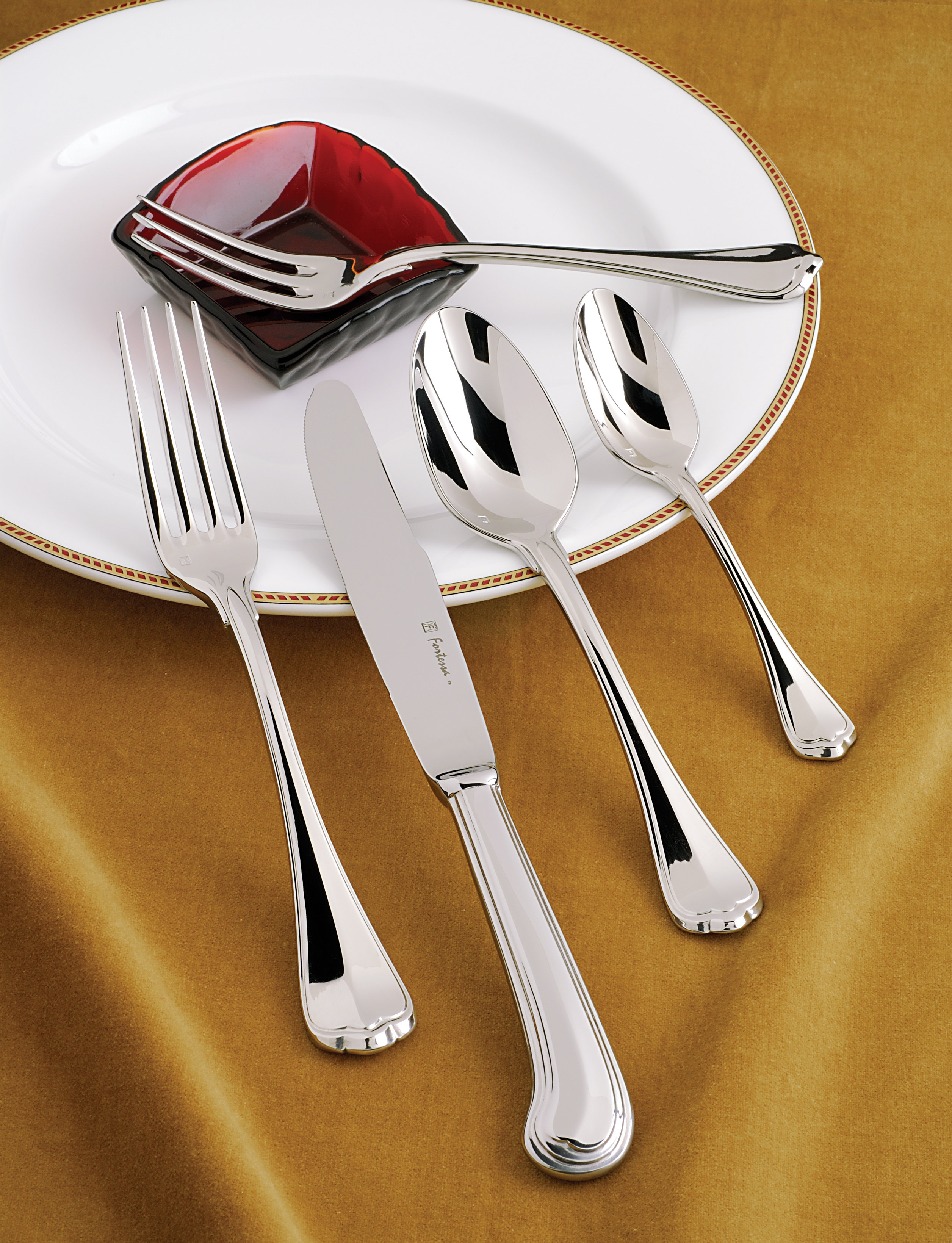 Fortessa San Marco 18/10 Stainless Steel Flatware Fish - View #13