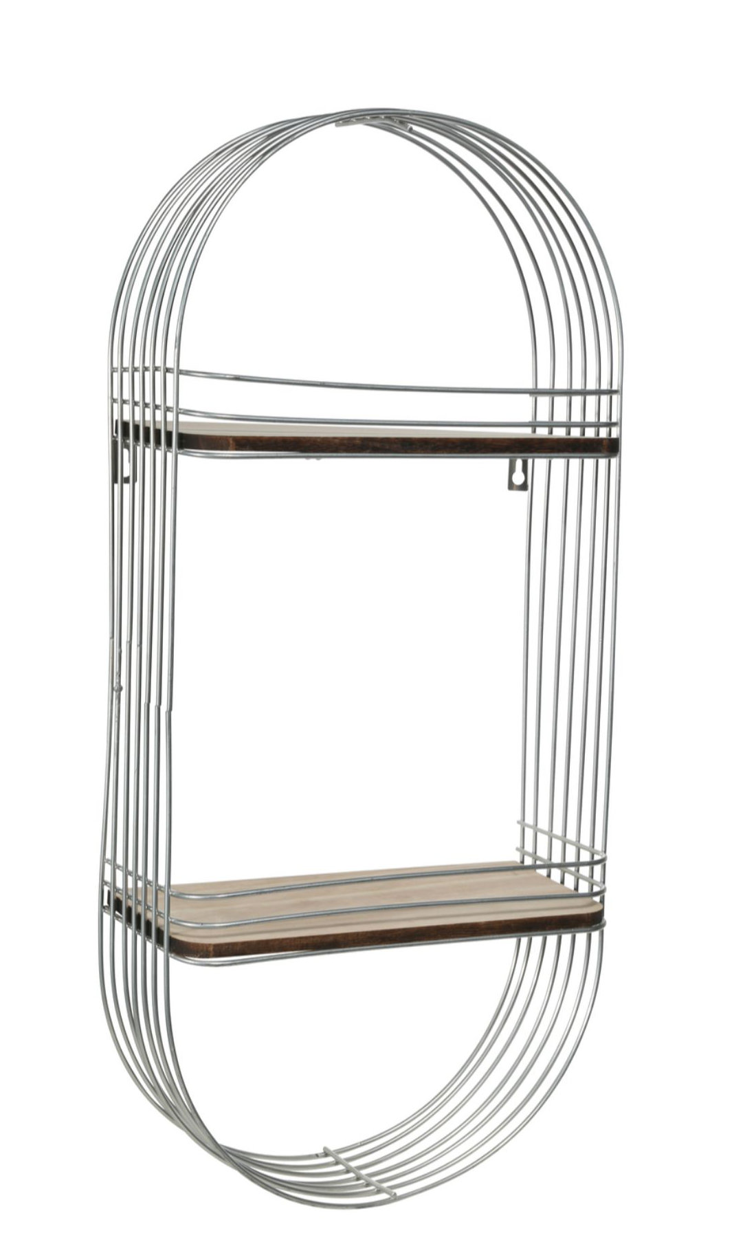 Brayden Studio® Hallsboro Oblong Metal Frame Wall Shelf Wayfair