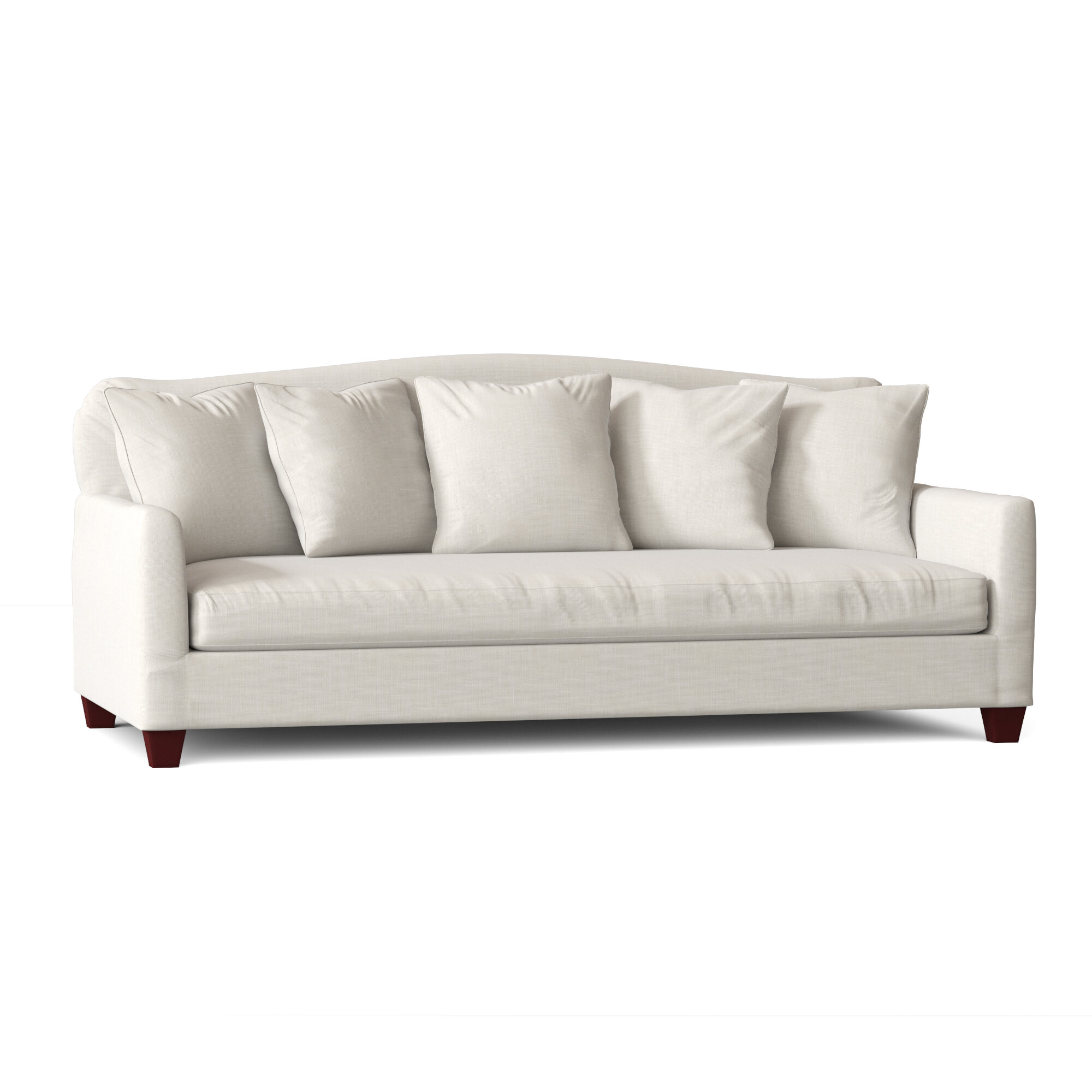 Wisbech 90” Flared Arm Sofa with Reversible Cushions