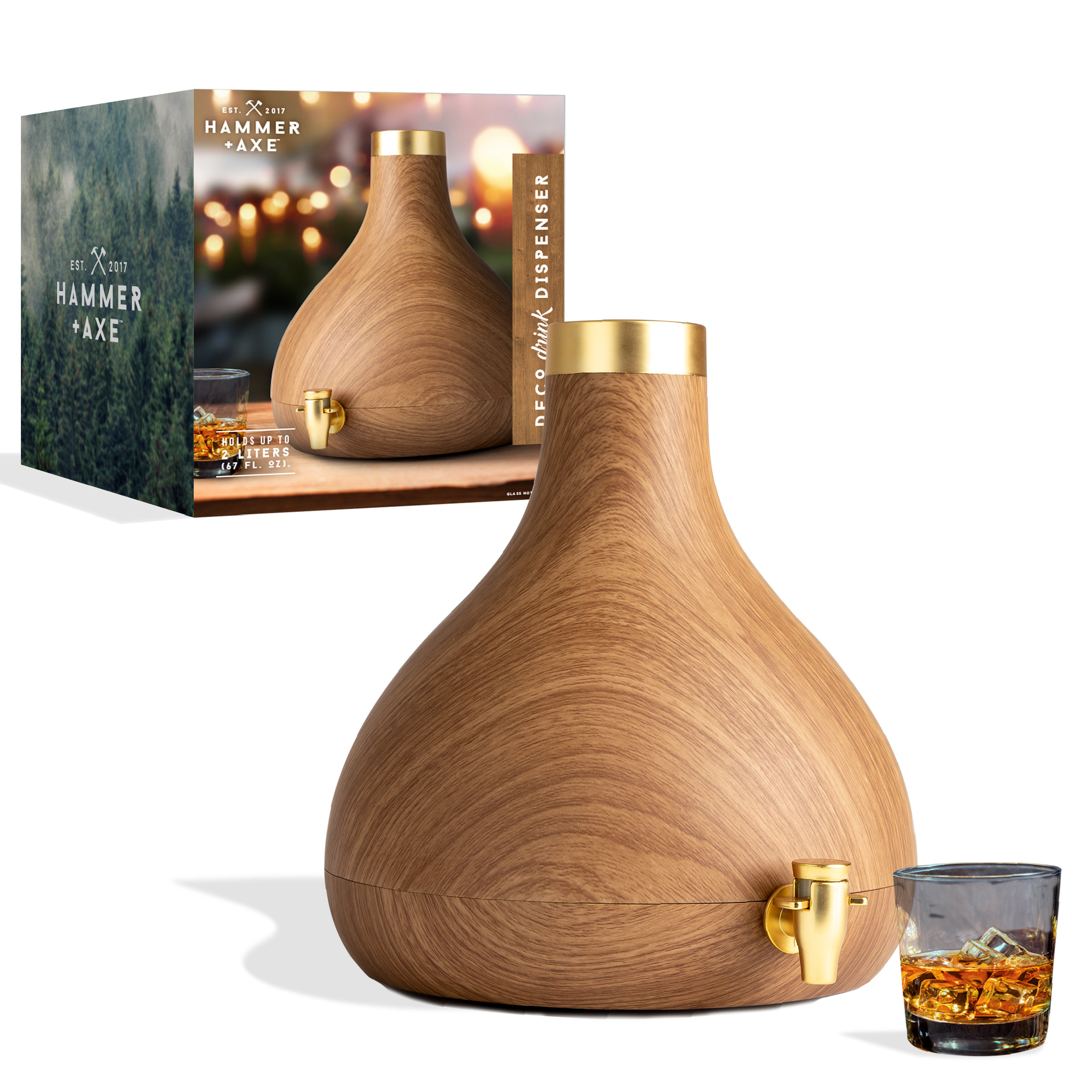 Hammer and Axe 67.62 oz. Beverage Dispenser Wayfair