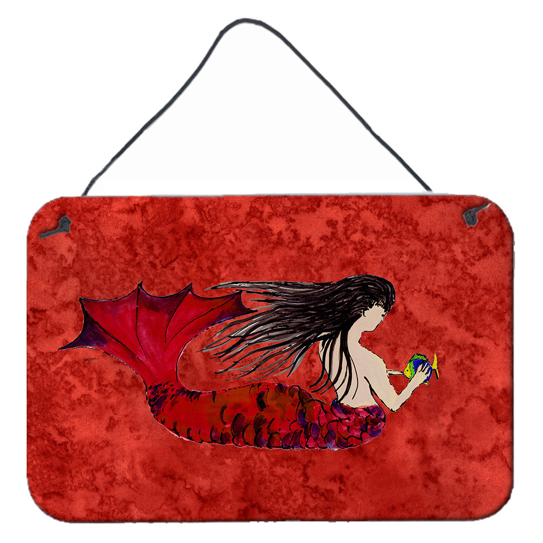 Highland Dunes Haired Mermaid Wall Décor Wayfair