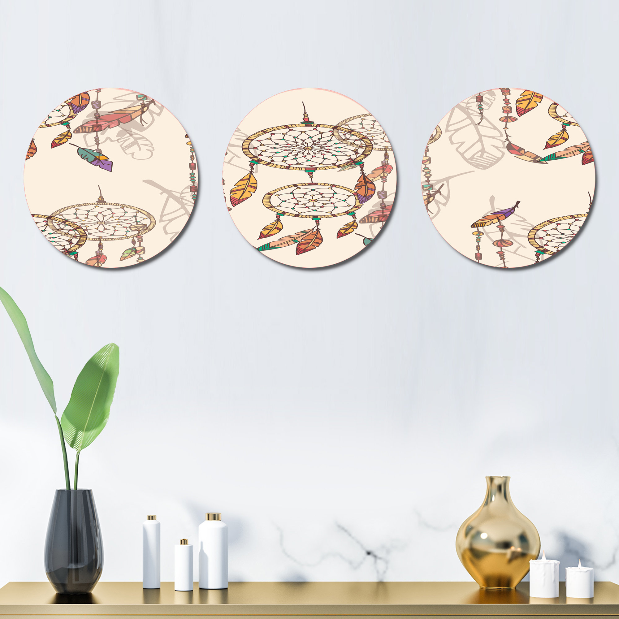 East Urban Home 3 Piece Modern Wall Decor Set Wayfair